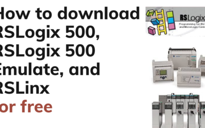 How to download RSLogix 500, RSLogix 500 Emulate, and RSLinx for free